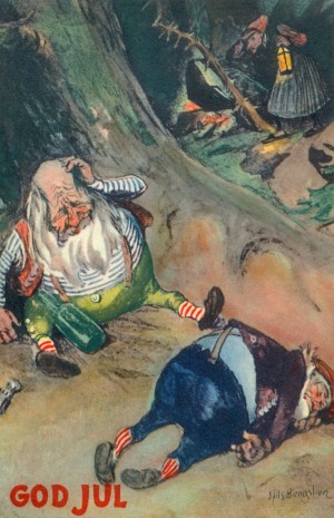 Two drunk dwarves